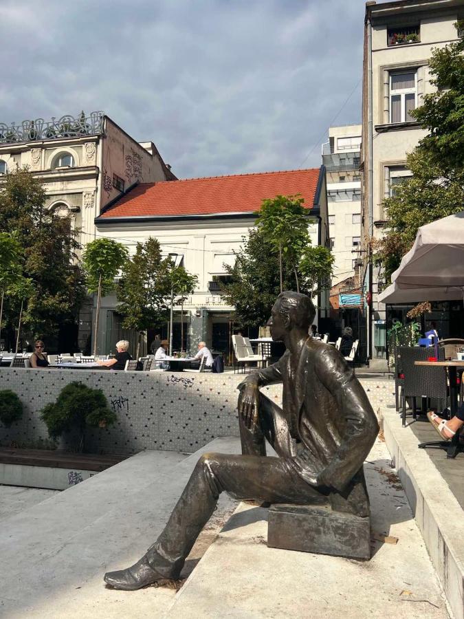 Cvetni Trg Hotel Belgrad Exterior foto
